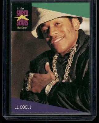 Pro Set Super Stars MusiCards L.L. Cool J #130 - Other