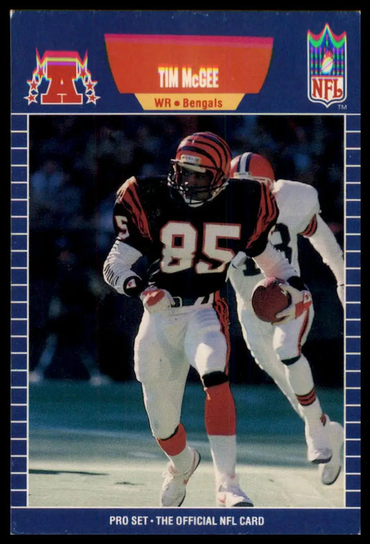 Pro Set Tim McGee 64 Cincinnati Bengals LP - Football Card Single