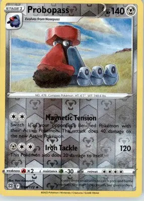 Probopass - SWSH09: Brilliant Stars - Reverse Holo LP - #099/172 - Pokémon Card Single