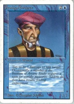 Prodigal Sorcerer - Unlimited Edition - LP - Magic - Magic Card Single