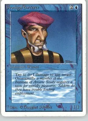 Prodigal Sorcerer - Unlimited Edition - LP Magic: The Gathering - Magic Card Single