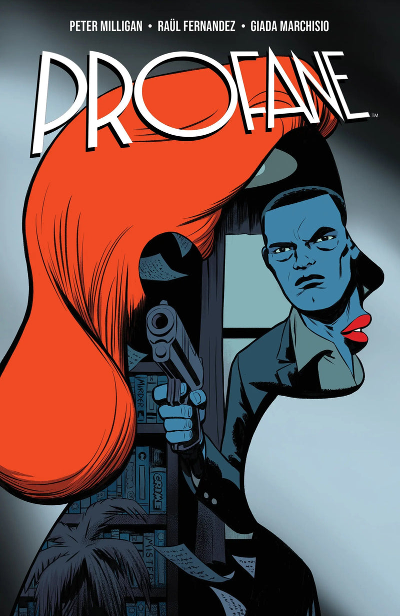 Comic book cover for Profane featuring bold artwork and vibrant colors
