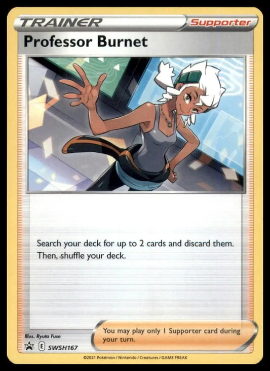 Professor Burnet SWSH167 SWSH: Sword & Shield Promo Cards Regular - Pokémon Card Single