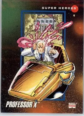Professor X - 1992 Impel Marvel Universe - NM - #41 - Marvel Card Single