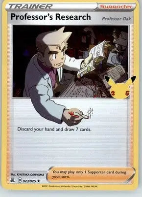 Professor’s Research - Celebrations - 023/025 - Holo LP - TCG Card Single
