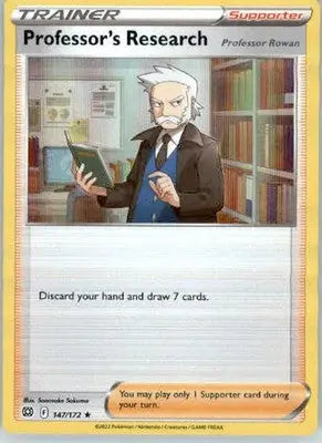 Professor’s Research - SWSH09: Brilliant Stars - 147/172 - Holo NM - Pokémon Card Single