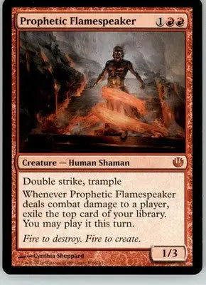 Prophetic Flamespeaker - Journey Into Nyx - 106 - MP Magic: The Gathering - Magic Card Single
