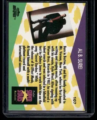 ProSet Super Stars MusicCards Al B. Sure! #107 - Other