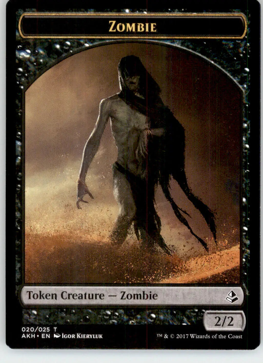 Proven Combatant // Zombie Token - Hour of Devastation - 5 // 20 - NM Magic - Magic Card Single