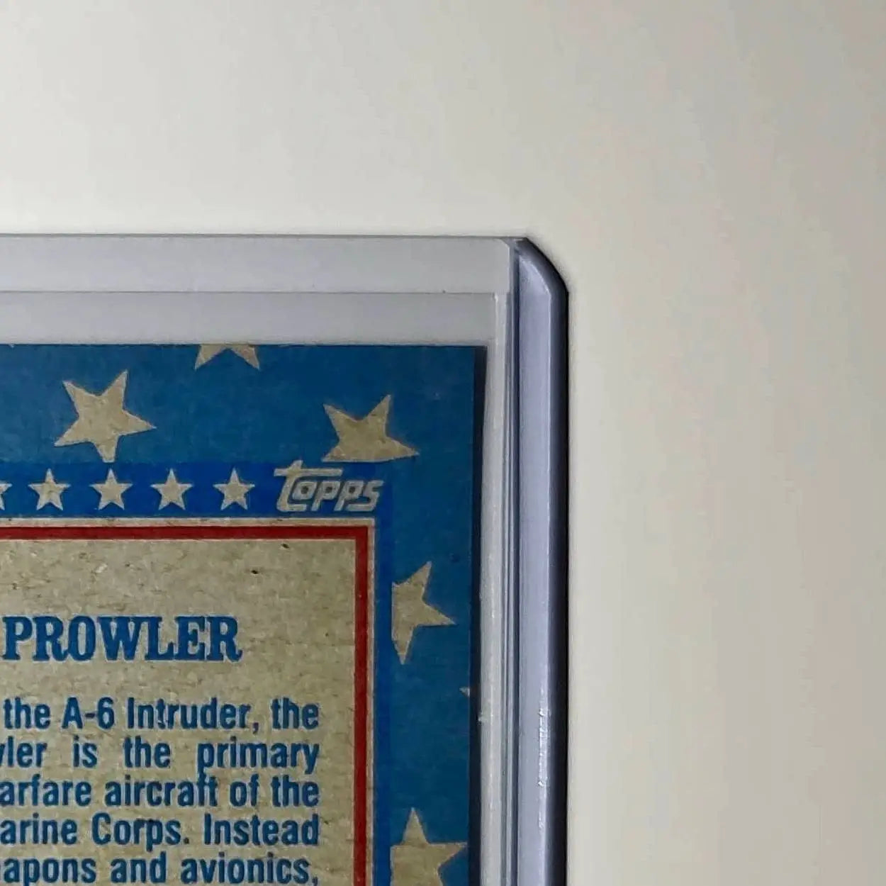 Prowler – The EA-6B 1991 Topps Desert Storm #137 Card - Other