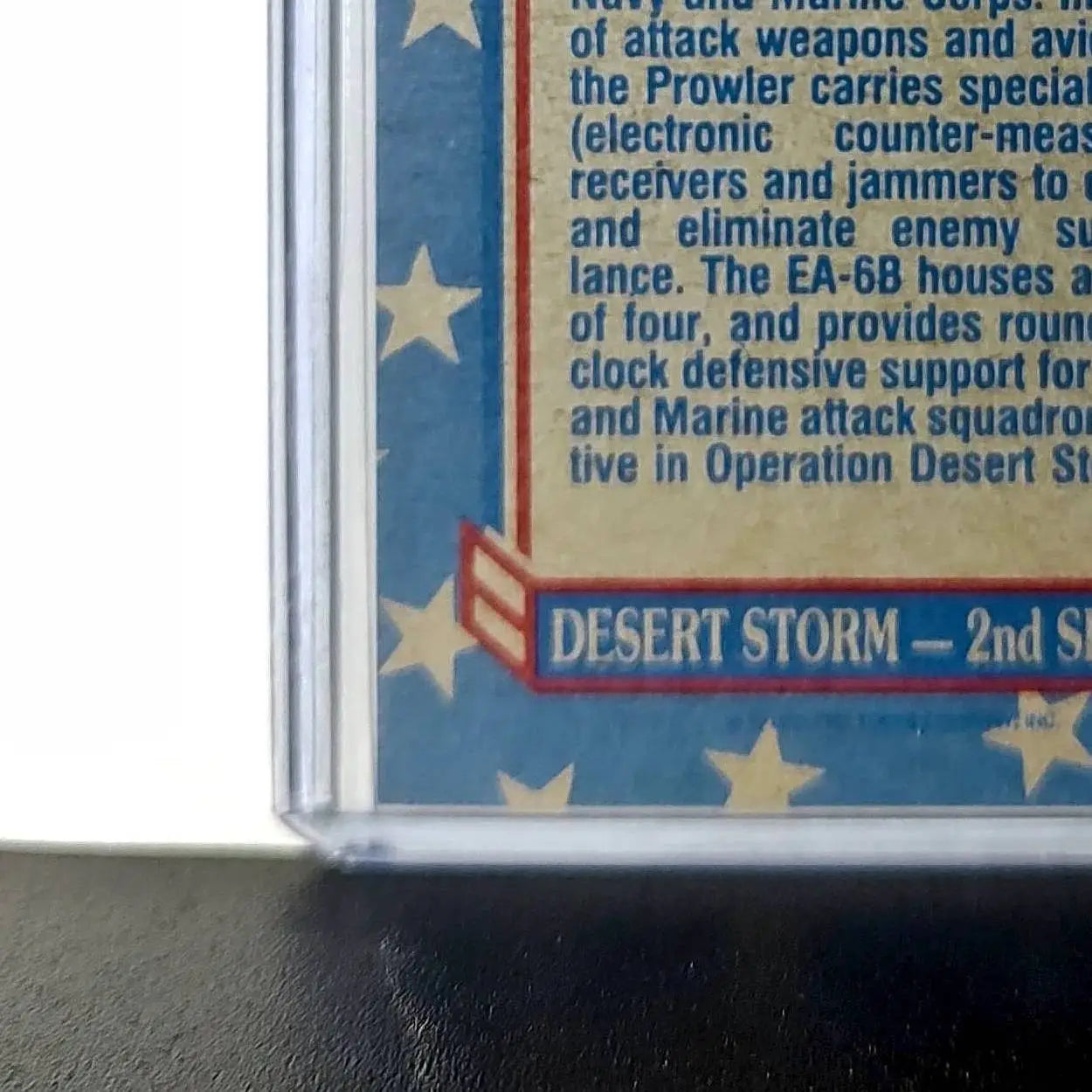 Prowler – The EA-6B 1991 Topps Desert Storm #137 Card - Other