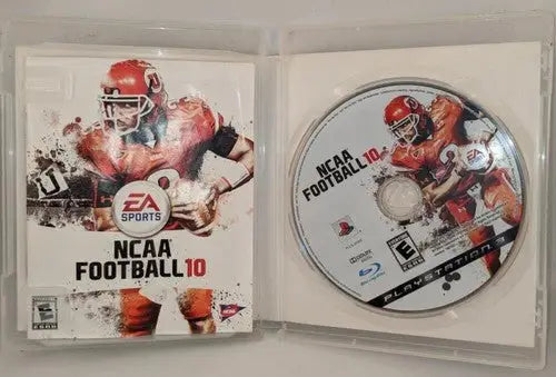 PS3 PlayStation 3 NCAA Football 10 with Manual Untested ID:21950 ID:21950 - Video Game