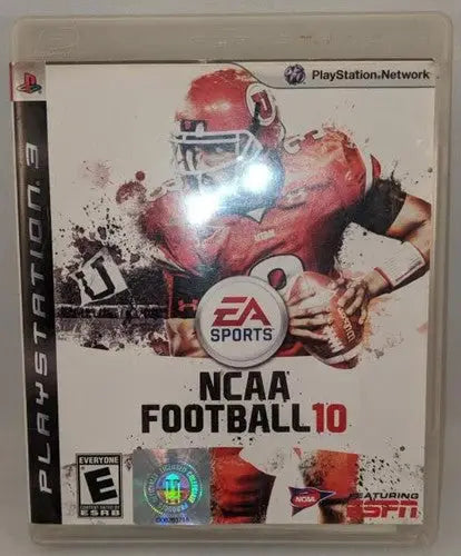 PS3 PlayStation 3 NCAA Football 10 with Manual Untested ID:21950 ID:21950 - Video Game