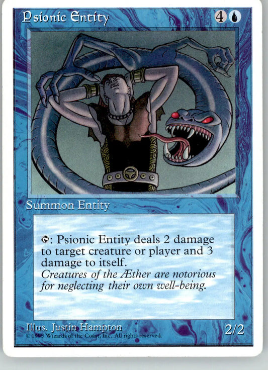Psionic Entity - Fourth Edition ALTERNATE - NM Magic: The Gathering - Magic Card Single