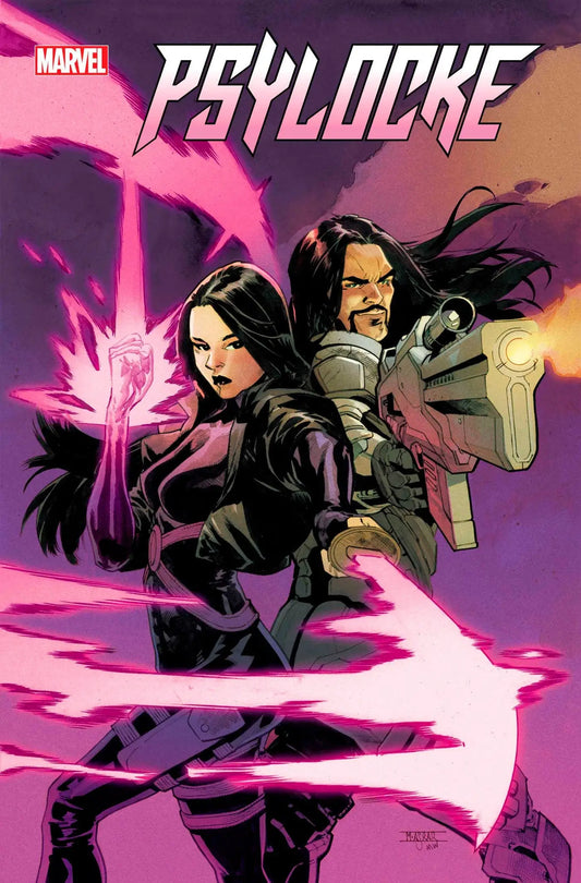 Psylocke comic book cover featuring mutant trafficking and John Greycrow in Psylocke #3