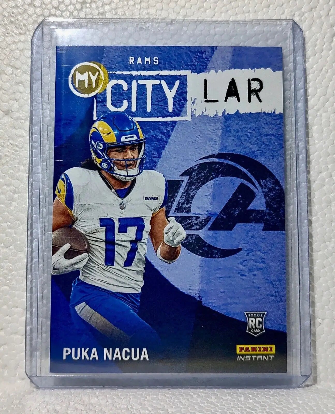 Puka Nacua 2023 Panini NFL #29 My City Football Card Los Angeles Rams 1/344 - Football Card Single