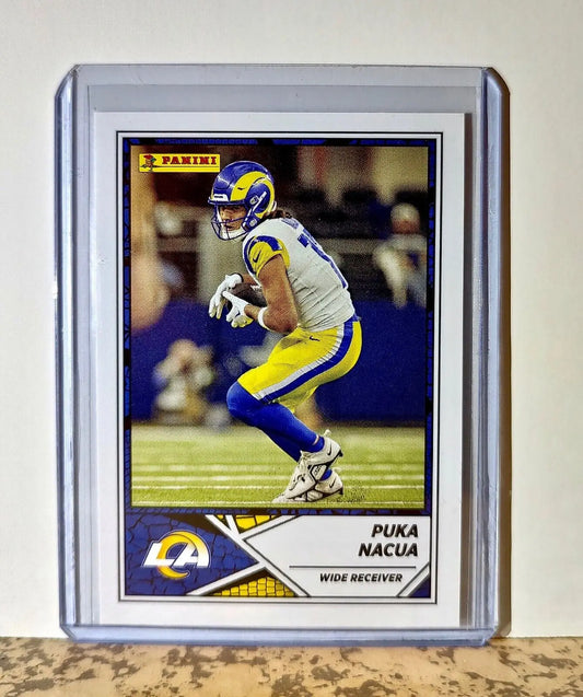 Puka Nacua 2024 Panini NFL #62 Sticker Card Los Angeles Rams - Football Card Single