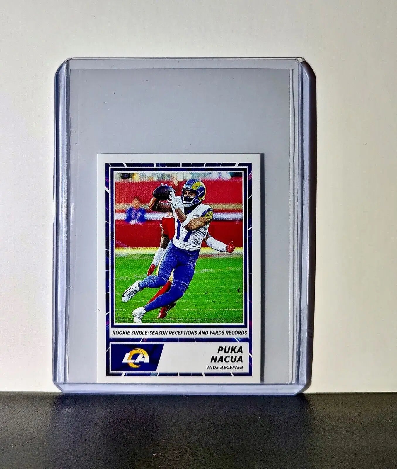 Puka Nacua 2024 Panini NFL Sticker #30 Los Angeles Rams
