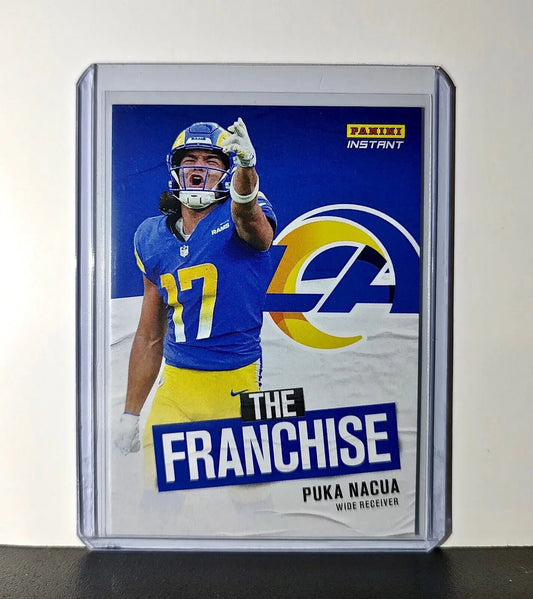 Puka Nacua 2024 Panini The Franchise NFL #29 Football Card Rams 1 of 319 - Football Card Single