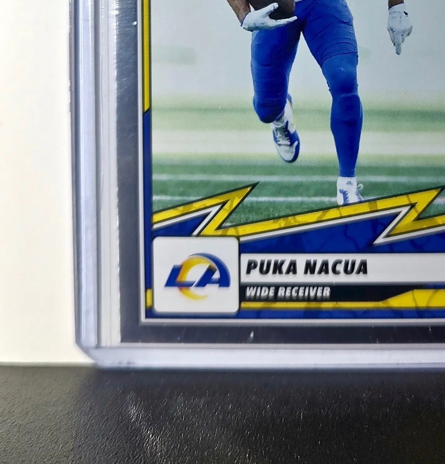 Puka Nacua 2025 Panini NFL #19 Foil Sticker Card Los Angeles Rams - Football Card Single