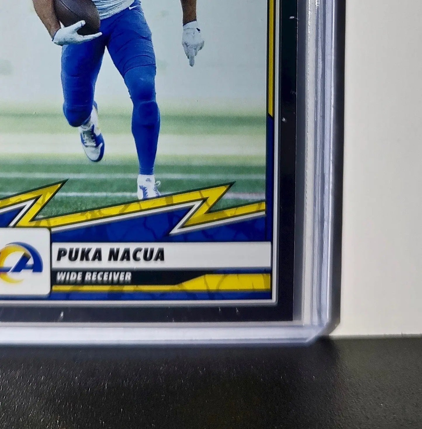 Puka Nacua 2025 Panini NFL #19 Foil Sticker Card Los Angeles Rams - Football Card Single