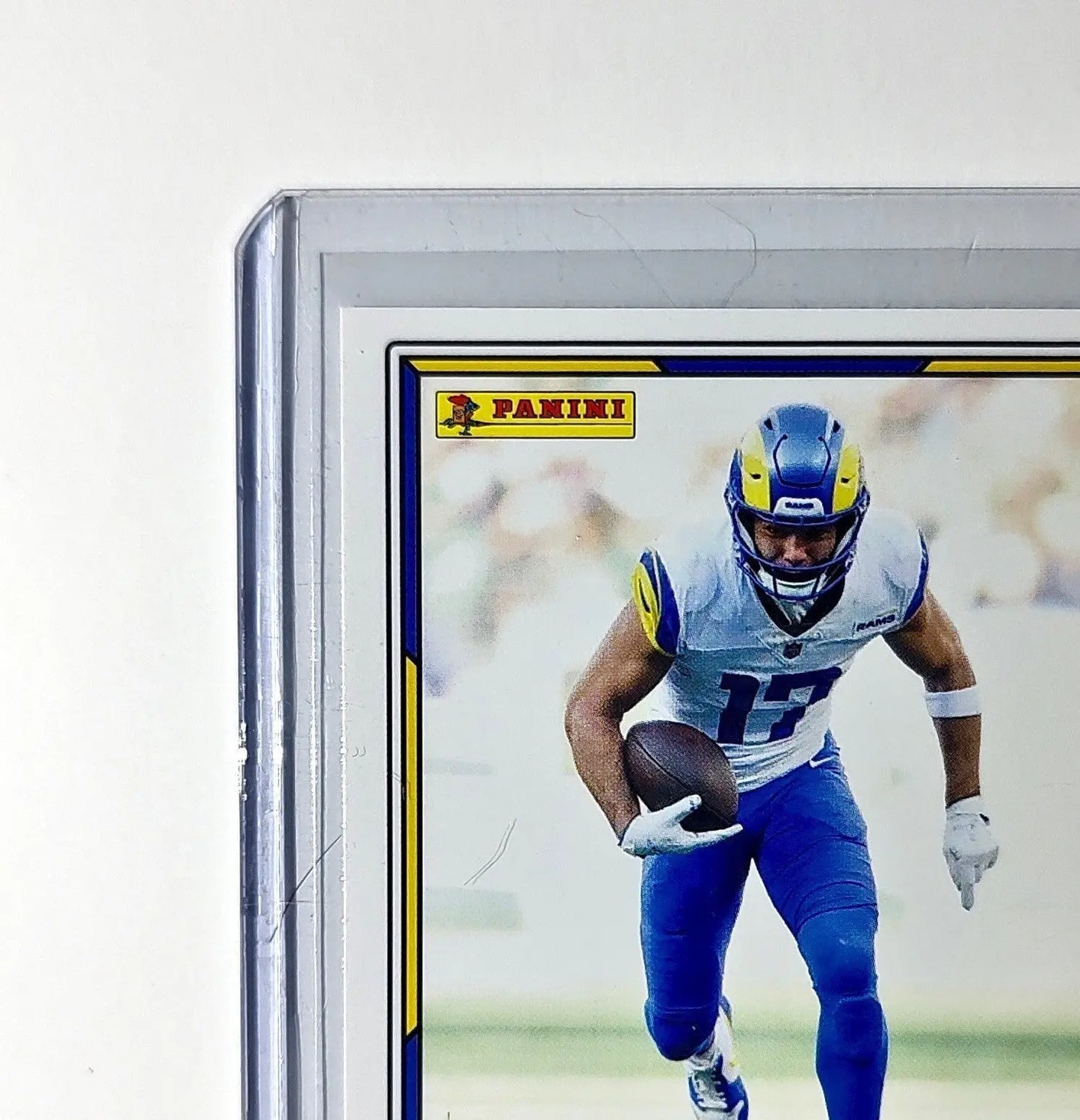 Puka Nacua 2025 Panini NFL #19 Sticker Card Los Angeles Rams