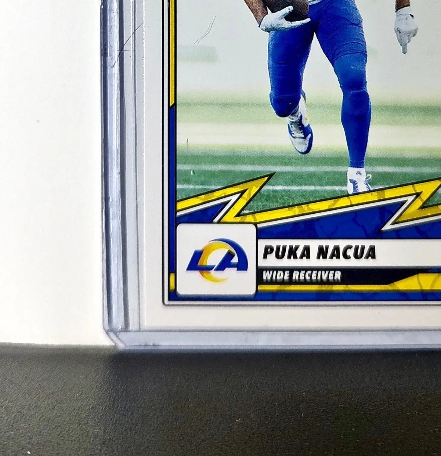 Puka Nacua 2025 Panini NFL #19 Sticker Card Los Angeles Rams