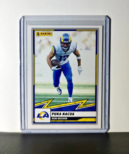 Puka Nacua 2025 Panini NFL #19 Sticker Card Los Angeles Rams - Football Card Single