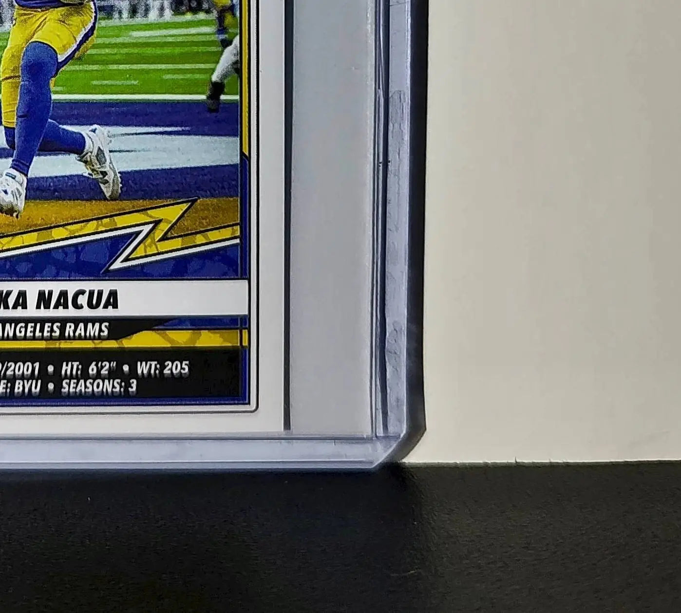 Puka Nacua 2025 Panini NFL #508 Sticker Los Angeles Rams