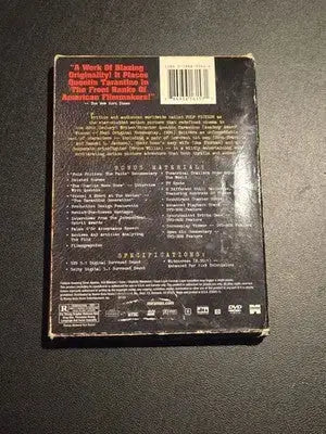 Pulp Fiction Collector’s Edition DVD 3-Disc Set Miramax Bonus Materials - Entertainment Memorabilia
