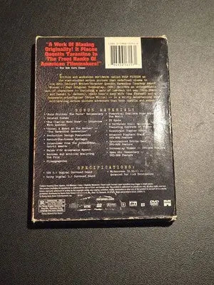 Pulp Fiction Collector’s Edition DVD 3-Disc Set Miramax Bonus Materials - Entertainment Memorabilia