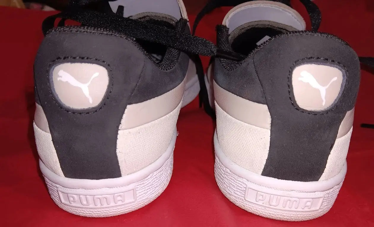 Puma Basket Crush Paris Black And White Women’s Sneakers US Women’s 7.5 Pre-Owne - Apparel