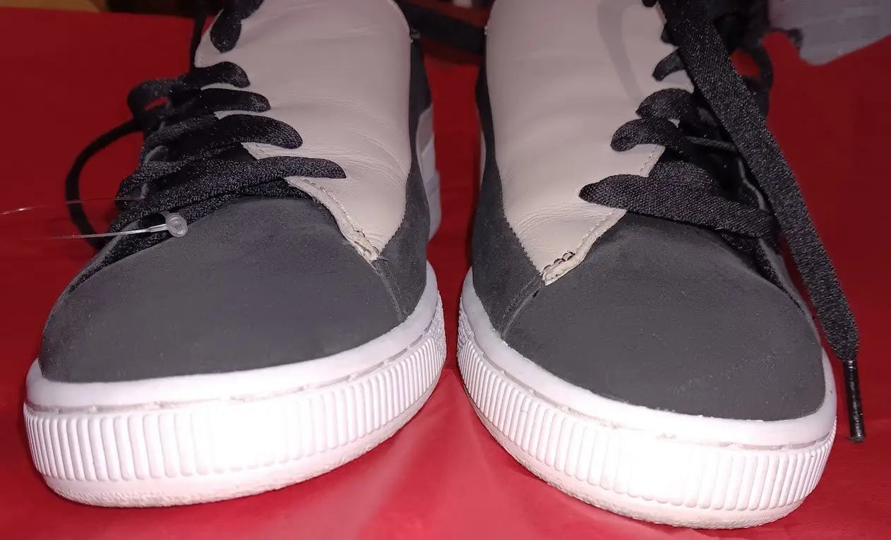 Puma Basket Crush Paris Black And White Women’s Sneakers US Women’s 7.5 Pre-Owne - Apparel