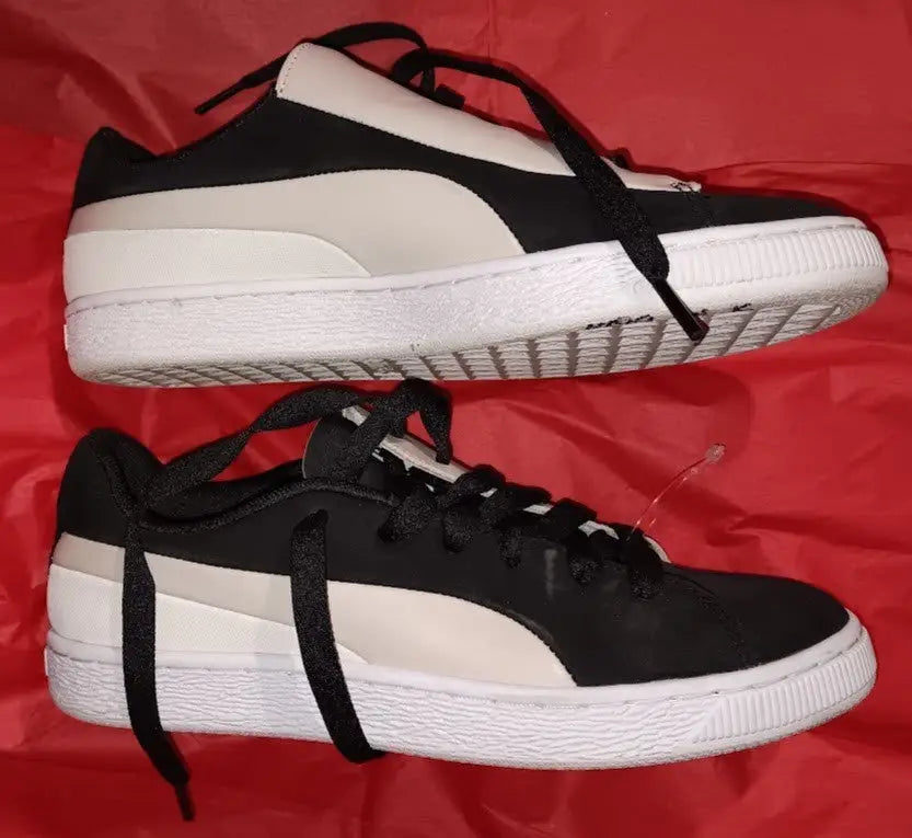 Puma Basket Crush Paris Black And White Women’s Sneakers US Women’s 7.5 Pre-Owne - Apparel