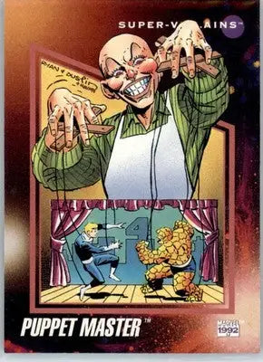 Puppet Master - 1992 Impel Marvel Universe - NM - #107 - Marvel Card Single