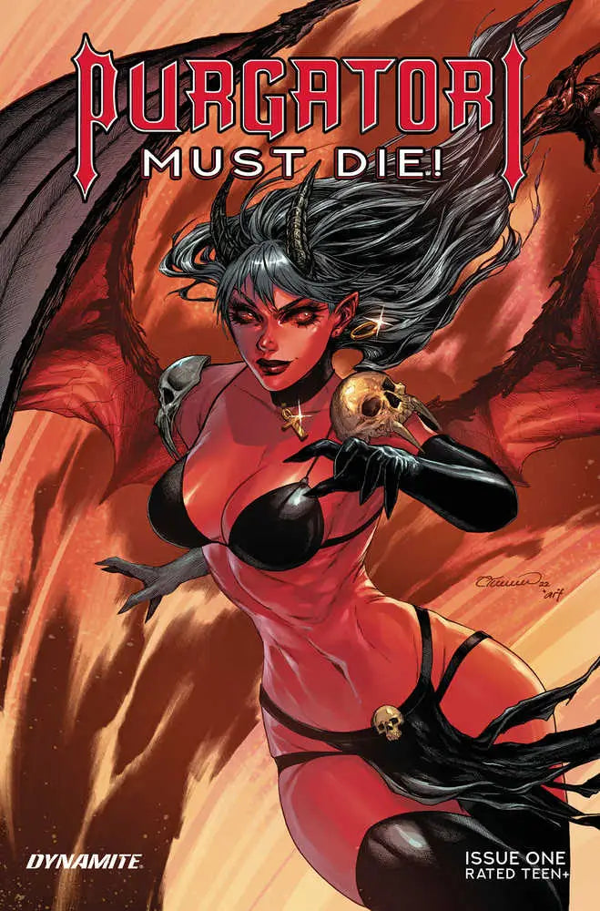 Purgatori Must Die #1 Cover A Turner showcasing a fierce red-skinned warrior character