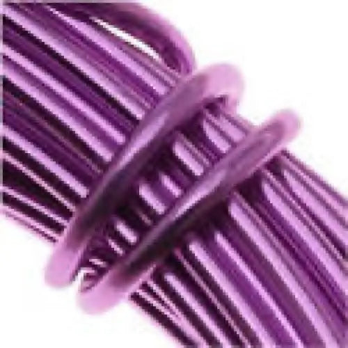 Purple Craft wire (painted) 22 gauge 39 ft. - Other