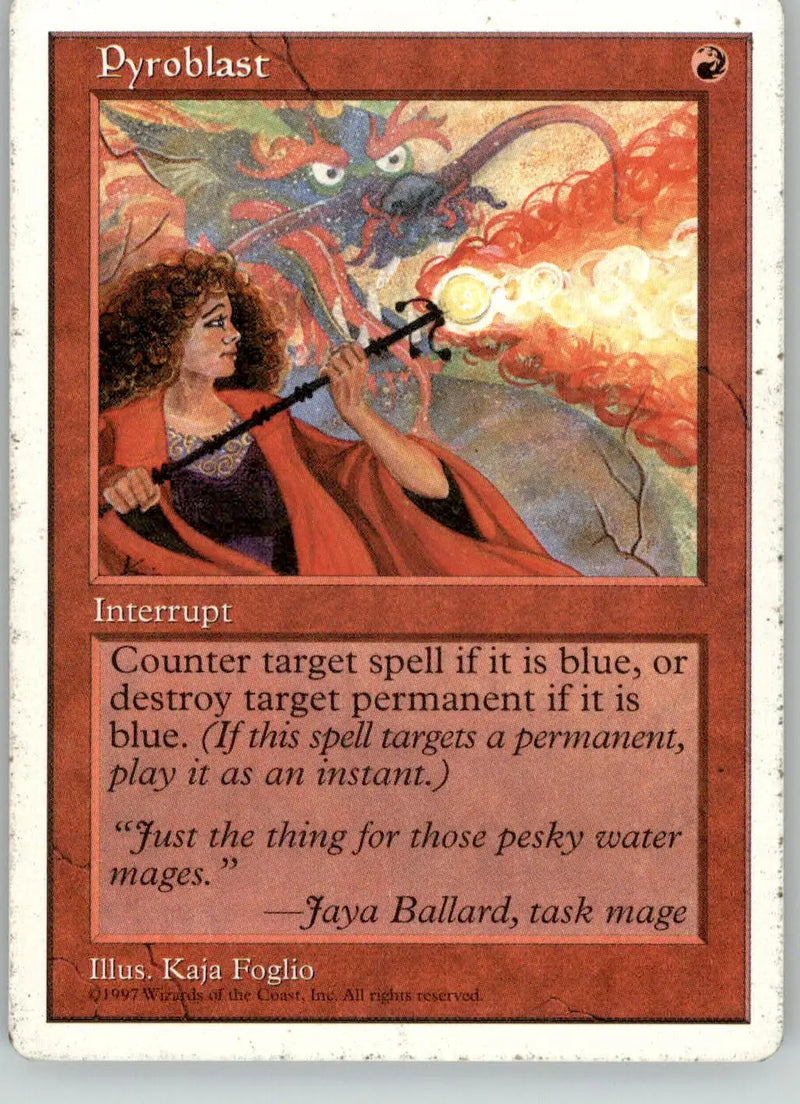 Pyroblast - Fifth Edition - MP Magic: The Gathering