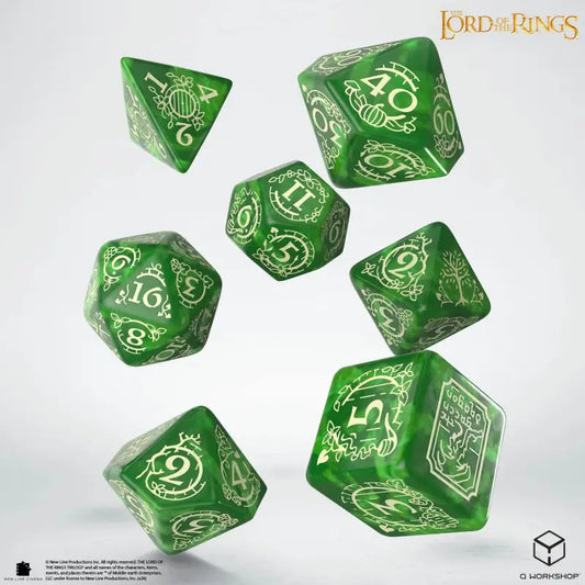 Q-Workshop The Lord of the Rings: Shire Dice Set - Entertainment Card Single