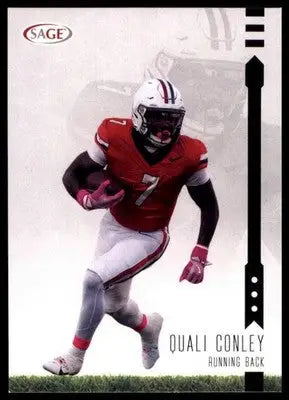 Quali Conley 2025 SAGE HIT #195 Arizona Wildcats - Basketball Card Single