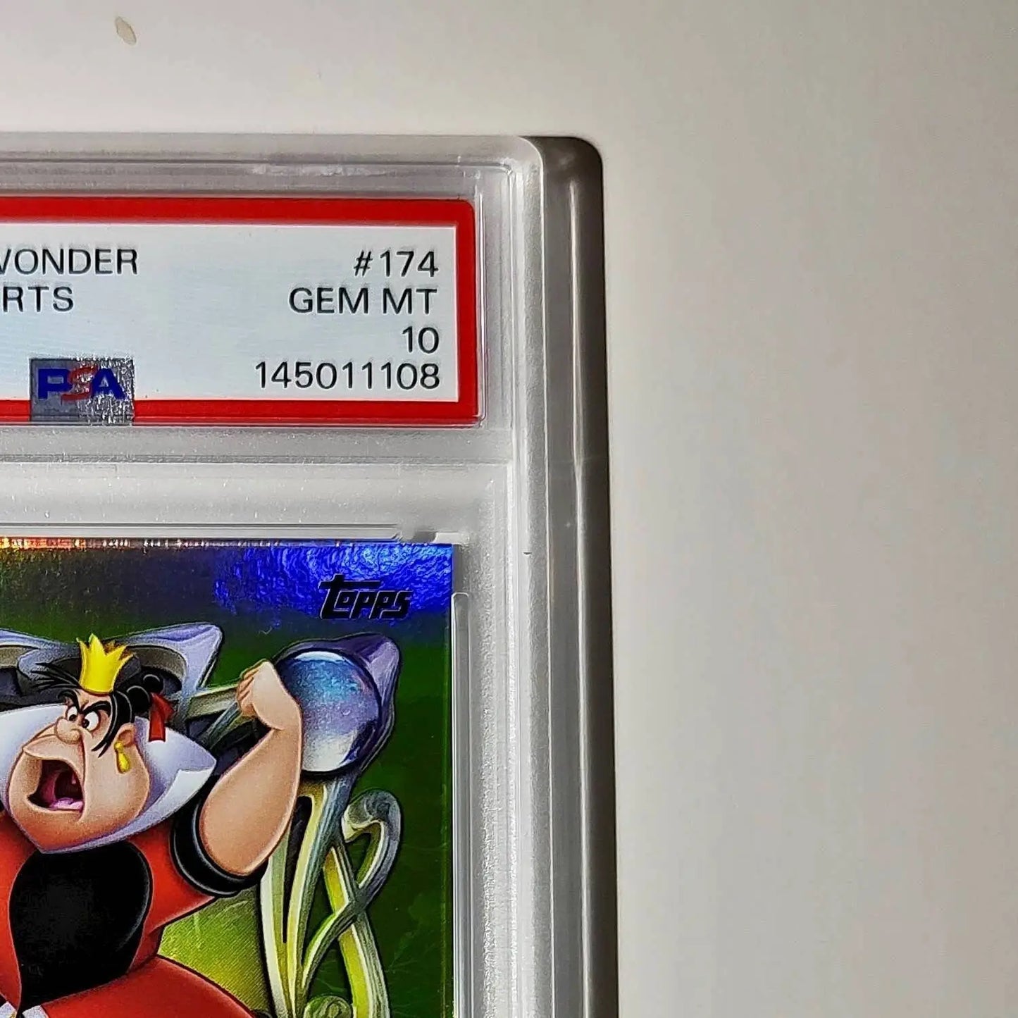Queen of Hearts 2025 Topps Disney Wonder #174 Card Alice in Wonderland PSA 10 - Non-Sports Card Single