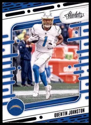 Quentin Johnston 2024 Panini Absolute Retail #60 Los Angeles Chargers