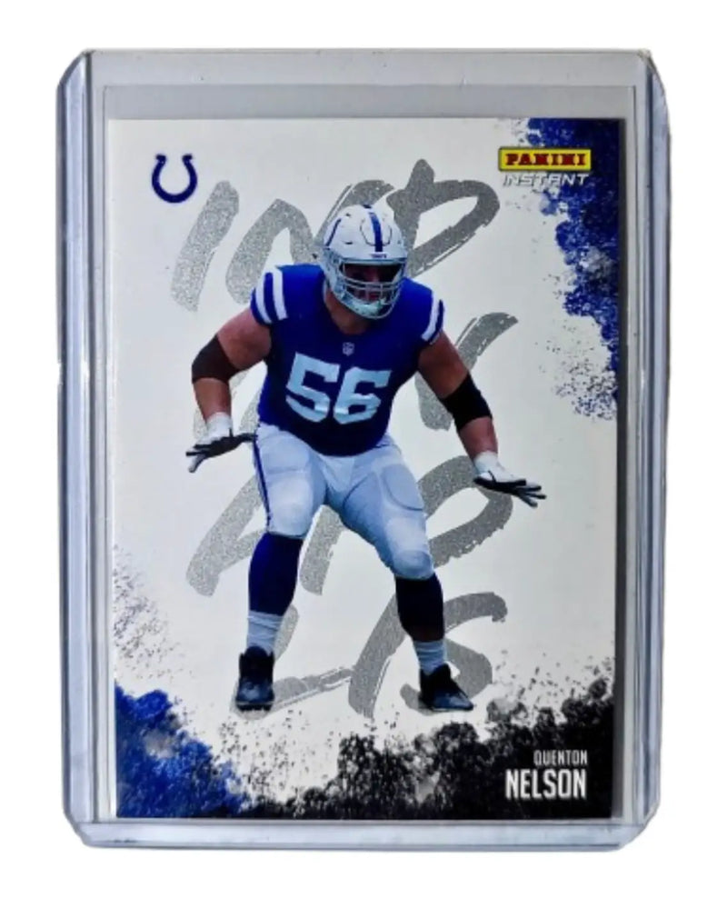 Quenton Nelson 2020 Panini NFL Instant My City #31 Football Card 1 of 1275