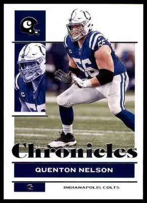 Quenton Nelson 2021 Panini Chronicles #43 Indianapolis Colts - Football Card Single