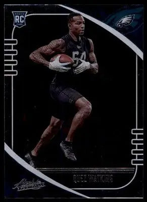 Quez Watkins Rookie 2020 Panini Absolute Retail #186 Philadelphia Eagles