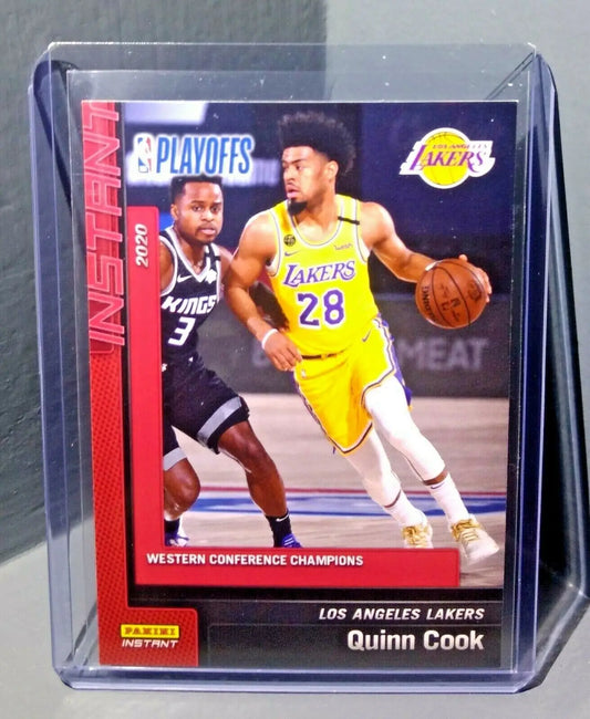 Quinn Cook 2019-20 Panini NBA Instant Lakers #236 Basketball Card 1 of 340 - Basketball Card Single