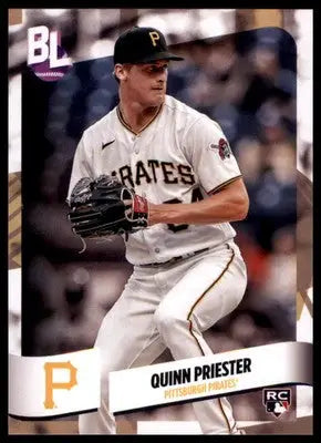 Quinn Priester Rookie 2024 Topps Big League #110 Pittsburgh Pirates - Baseball Card Single
