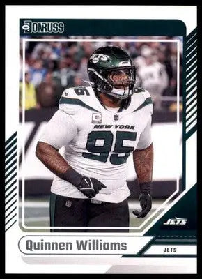 Quinnen Williams 2024 Donruss #11 New York Jets - Football Card Single
