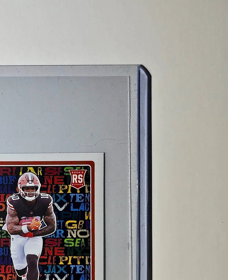 Quinshon Judkins Rookie 2025 Panini NFL #558 Draft Sticker Browns