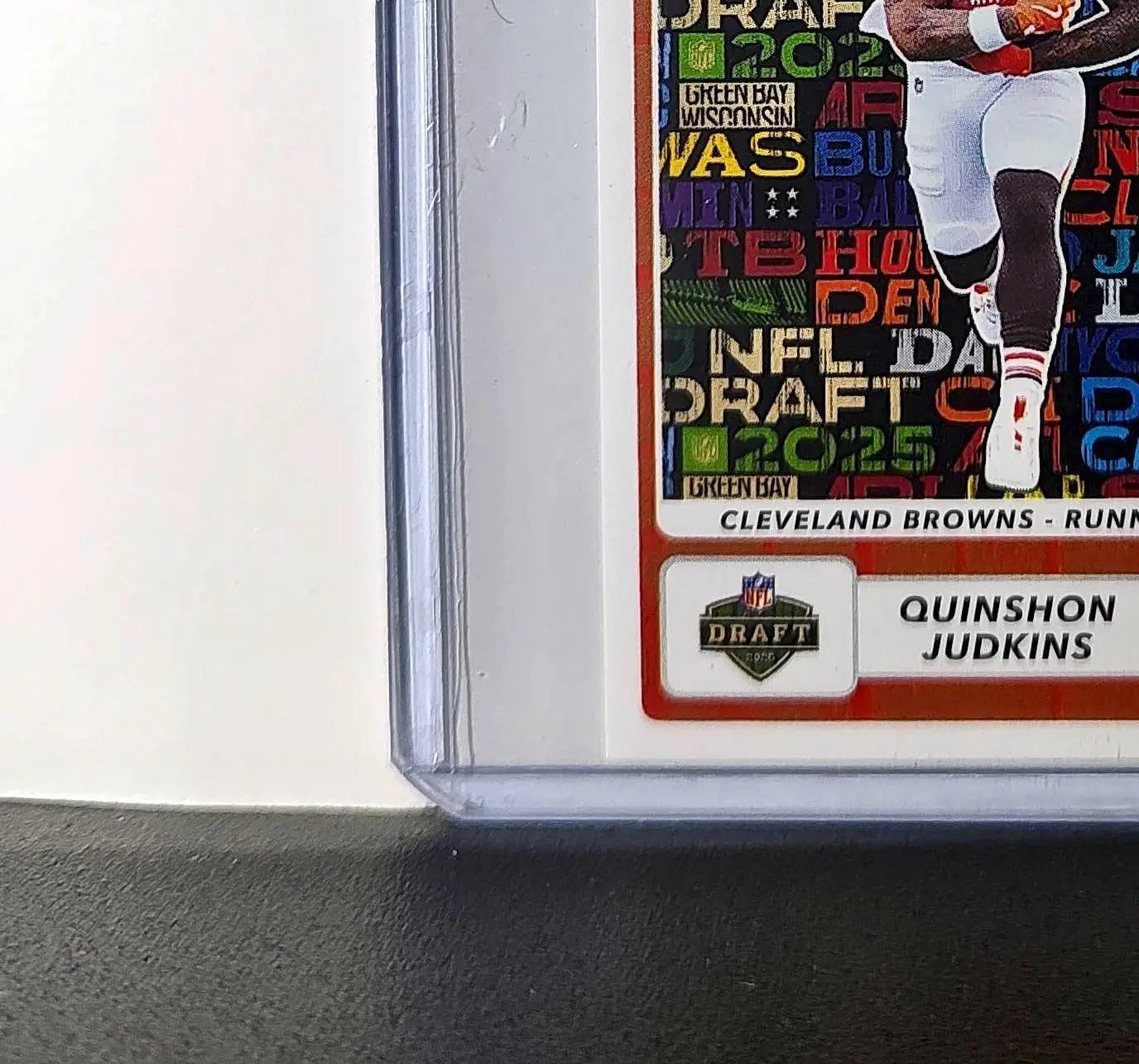 Quinshon Judkins Rookie 2025 Panini NFL #558 Draft Sticker Browns - Football Card Single